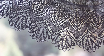 DarkWing Shawl by Romi Hill