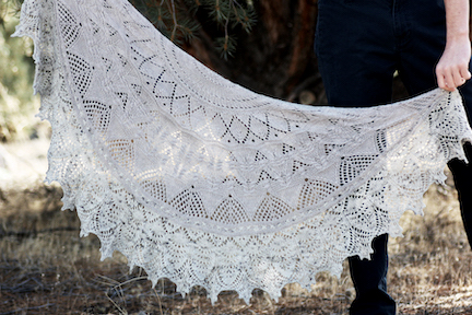 Cathedral Grove shawl