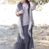 Tablature shawl by Romi Hill