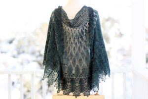 Lost Coast shawl pattern by Romi Hill