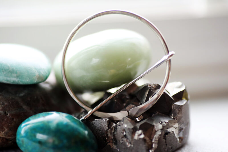 large sterling penannular Designs by Romi