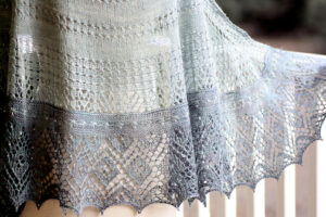 mountain frost shawl by Romi Hill