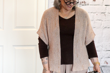 Swoop Softly Cardigan pattern by Romi Hill