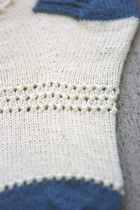 Grab Your Mary Janes sock knitting pattern by Romi Hill
