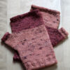 Just a Sec Mitts knitting pattern by Romi Hill