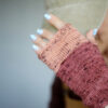 Just a Sec Mitts knitting pattern by Romi Hill