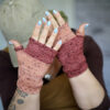 Just a Sec Mitts knitting pattern by Romi Hill