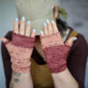 Just a Sec Mitts knitting pattern by Romi Hill