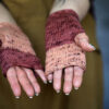 Just a Sec Mitts knitting pattern by Romi Hill