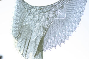 Grow shawl knitting pattern by Romi Hill