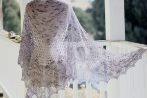 Illuminate Shawl pattern by Romi Hill