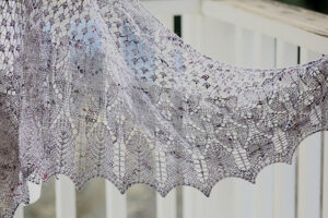 Illuminate Shawl pattern by Romi Hill