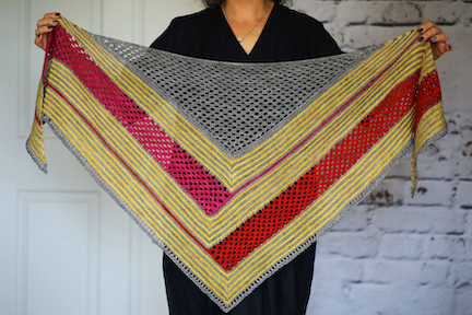 Radical Acceptance Shawl pattern by Romi Hill