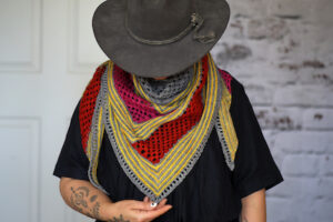 Radical Acceptance Shawl pattern by Romi Hill