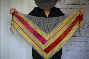 Radical Acceptance Shawl pattern by Romi Hill