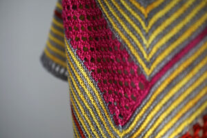 Radical Acceptance Shawl pattern by Romi Hill