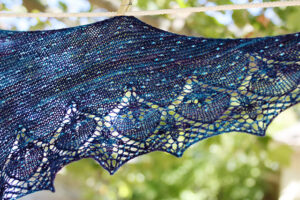 Celaeno shawl pattern by Rosemary (Romi) Hill
