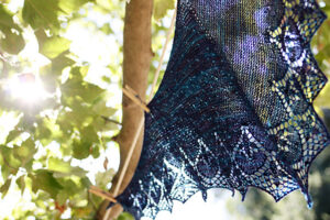 Celaeno shawl pattern by Rosemary (Romi) Hill
