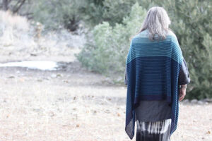 Mesa Sweater Wrap knitting pattern by Romi Hill