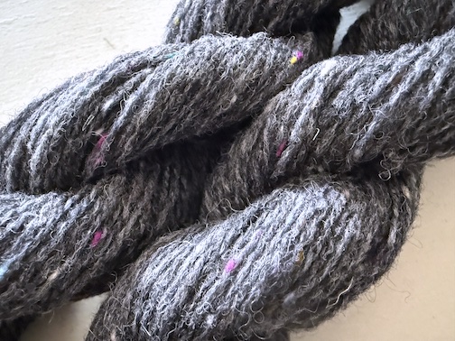 De-Stash: Jamieson's Shetland Jumper Weight grey with nepps - Image 2